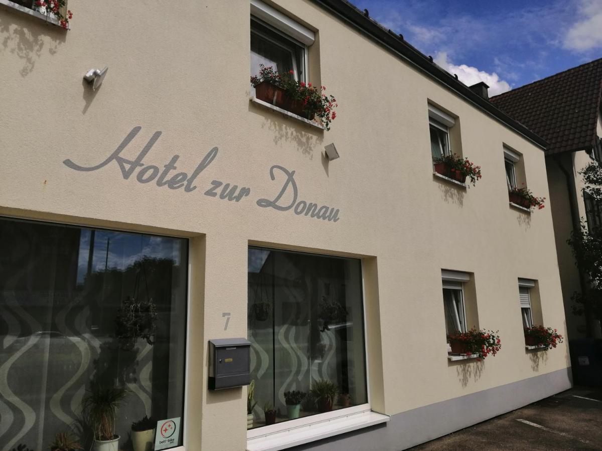 Hotel Zur Donau ディリンゲン・アン・デア・ドナウ エクステリア 写真